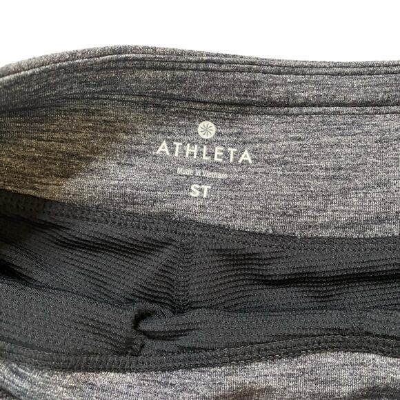 Athleta Excursion Grey Heathered Athletic Skort Small Tall - Picture 6 of 9